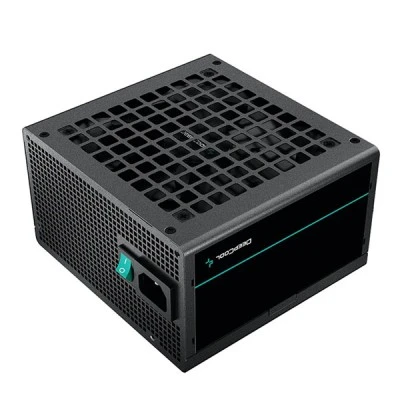 Τροφοδοτικό Η/Υ DEEPCOOL PF500 500W με πιστοποίηση 80 Plus και ενεργό PFC σε μαύρο χρώμα