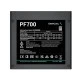 Τροφοδοτικό Η/Υ DEEPCOOL PF700 700W με πιστοποίηση 80 Plus και ενεργό PFC σε μαύρο χρώμα