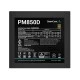 Τροφοδοτικό Η/Υ DEEPCOOL PM850D 850W με πιστοποίηση 80 Plus Gold και ενεργό PFC σε μαύρο χρώμα