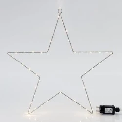 Αστέρι φωτιζόμενο 50cm με 65 mini Led θερμό φως 2500-3500k εξωτερικού χώρου IP44
