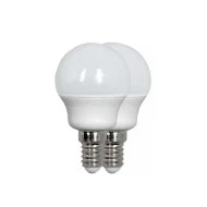 Λάμπα LED SMD σφαιρική ισχύος 4W 220-240V Ε14 2700K θερμό φως 400lm 25000h σε blister 2 τμχ