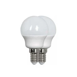 Λάμπα LED SMD σφαιρική ισχύος 4W 220-240V Ε14 2700K θερμό φως 400lm 25000h σε blister 2 τμχ Λάμπα LED SMD σφαιρική ισχύος 4W 220-240V Ε14 2700K θερμό φως 400lm 25000h σε blister 2 τμχ