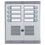 Μπουτονιέρα URMET 925/208 με 8 μπουτόν κλήσης, κουτί εντοιχισμού και θέση θυρομεγαφώνου