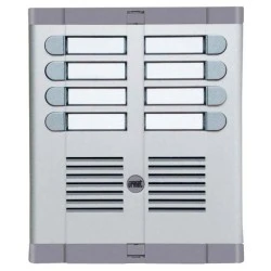 Μπουτονιέρα URMET 925/208 με 8 μπουτόν κλήσης, κουτί εντοιχισμού και θέση θυρομεγαφώνου