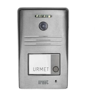 Σετ θυροτηλεόρασης URMET 956/72 με χειρολαβή και 2 έγχρωμες οθόνες 4 για διπλοκατοικία Σετ θυροτηλεόρασης URMET 956/72 με χειρολαβή και 2 έγχρωμες οθόνες 4 για διπλοκατοικία