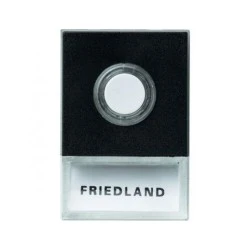 Μπουτόν φωτιζόμενο FRIEDLAND D 723 εξωτερικού χώρου σε μαύρο χρώμα
