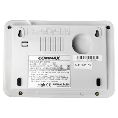 Ασύρματη ενδοσυνεννόηση COMMAX WI-3SN 3 καναλιών 230V με ποιοτικό ήχο (1 τεμάχιο)