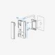 Σετ ενσύρματης ενδοσυνεννόησης COMMAX TP-1L 2 σημείων με ρύθμιση ένταση ήχου κλήσης 