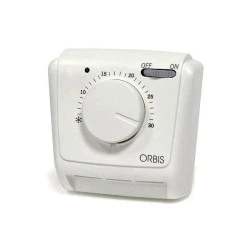 Θερμοστάτης χώρου Orbis Clima MLI με διακόπτη ON-OFF & εύρος θερμοκρασίας από 9 έως 30°C