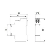 Xρονοδιακόπτης ράγας αναλογικός ORBIS UNO QRD 16A 250V με εφεδρεία Xρονοδιακόπτης ράγας αναλογικός ORBIS UNO QRD 16A 250V με εφεδρεία