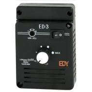 Ρυθμιστής στροφών κινητήρων ΕD-3 μαύρο 230V 2,5KW με προρύθμιση ελάχιστων στροφών
