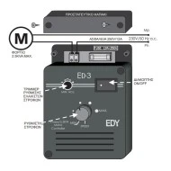 Ρυθμιστής στροφών κινητήρων ΕD-3 μαύρο 230V 2,5KW με προρύθμιση ελάχιστων στροφών Ρυθμιστής στροφών κινητήρων ΕD-3 μαύρο 230V 2,5KW με προρύθμιση ελάχιστων στροφών