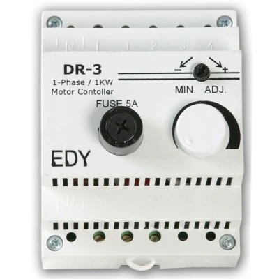 Ρυθμιστής στροφών κινητήρων DR-3 230V 1KW τοπικού χειρισμού(δέχεται διακόπτη ON-OFF)