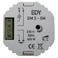 Ρυθμιστής φωτισμού - Dimmer κυτίου DM 2-SM Trailing Edge ή  LED Mode, για λάμπες Led Dimmable