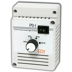 Ρυθμιστής φωτισμού - DIMMER PD-1 λευκό 230V 1KW επαγωγικών/ωμικών φορτίων με SOFT START