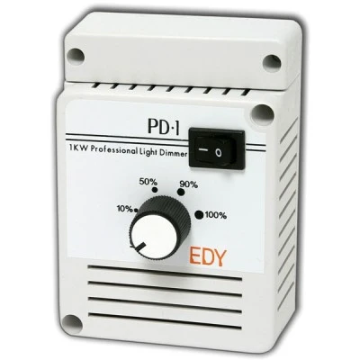Ρυθμιστής φωτισμού - DIMMER PD-1 λευκό 230V 1KW επαγωγικών/ωμικών φορτίων με SOFT START