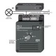 Ρυθμιστής φωτισμού- DIMMER PD-2 μαύρο 230V 2,5KW επαγωγικών/ωμικών φορτίων με SOFT START Ρυθμιστής φωτισμού- DIMMER PD-2 μαύρο 230V 2,5KW επαγωγικών/ωμικών φορτίων με SOFT START