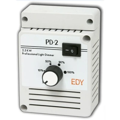 Ρυθμιστής φωτισμού- DIMMER PD-2 λευκό 230V 2,5KW επαγωγικών/ωμικών φορτίων με SOFT START Ρυθμιστής φωτισμού- DIMMER PD-2 λευκό 230V 2,5KW επαγωγικών/ωμικών φορτίων με SOFT START