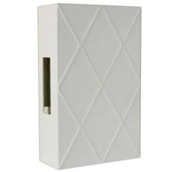 Κουδούνι ενός ήχου ηλεκτρομηχανικό 8W 230V AC Dingdong ρόμβος 168mmx104mmx48mm