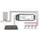 Led Controller DMX 20A 12 ή 24V DC με πρωτόκολλο επικοινωνίας DMX512
