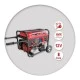 Γεννήτρια βενζίνης MIYAKE HZB 8000 E3 8kVA 16Hp 8kVA τετράχρονη τριφασική με μίζα Γεννήτρια βενζίνης MIYAKE HZB 8000 E3 8kVA 16Hp 8kVA τετράχρονη τριφασική με μίζα