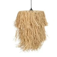 Φωτιστικό Boho κρεμαστό μονόφωτο 1 x E27 IP20 μπέζ Raffia με διάσταση M45 x Π45 x Υ53cm Φωτιστικό Boho κρεμαστό μονόφωτο 1 x E27 IP20 μπέζ Raffia με διάσταση M45 x Π45 x Υ53cm