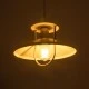 Φωτιστικό BILLA Vintage κρεμαστό μονόφωτο 1 x E27 IP20 λευκό & χρυσό μέταλλο διάστασης M30.5 x Π30.5 x Υ20cm GloboStar® BILLA 203-0041 Vintage Κρεμαστό Φωτιστικό Καμπάνα Μονόφωτο 1 x E27 IP20 Λευκό με Χρυσό Μέταλλο - M30.5 x Π30.5 x Υ70cm