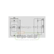 Αυτόματος διακόπτης αέρος 5,5Α-8Α με ρελέ 4KW σε κουτί τύπου LG KRIPAL LE-855
