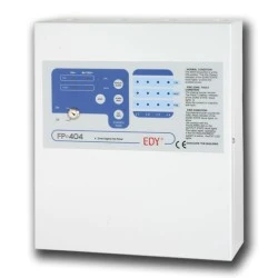 Πίνακας πυρασφαλείας 4 ζωνών 24V με αυτόματη κατάσβεση από ομάδα ζωνών EDY FP-404