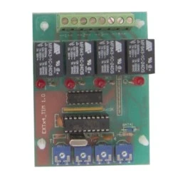 Πλακέτα για τους πίνακες FP-404,FP-412 & FP-424 με TIMER & RELAY εξόδου κατάσβεσης EDY FP-404 TIMER