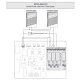 Πλακέτα για τους πίνακες FP-404,FP-412 & FP-424 με εξόδους κατάσβεσης & φάρου EDY FPO-4042C