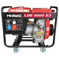 Γεννήτρια πετρελαίου MIYAKE LDE 8000E3 ανοιχτού τύπου 380V 12Hp 8kVA με μίζα και μπαταρία