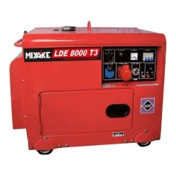 Γεννήτρια πετρελαίου κλειστού τύπου MIYAKE LDE 8000T3 12Hp 380V χαμηλού θορύβου