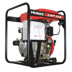 Πετρελαιοαντλία αλουμινίου MIYAKE LDP20E 2  x2   με μίζα 5Hp με 7m δυνατότητα αναρρόφησης