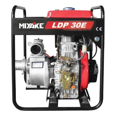 Πετρελαιοαντλία αλουμινίου MIYAKE LDP30E 7Hp 3  x3   με μίζα και δυνατότητα αναρρόφησης 7m