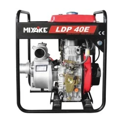 Πετρελαιοαντλία αλουμινίου MIYAKE LDP40E με μίζα 4  x4   10Hp και δυνατότητα αναρρόφησης 7m