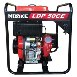 Πετρελαιοαντλία μαντεμένια MIYAKE LDP50CE υψηλής πίεσης 7Hp 2  x2   με μίζα και μπαταρία