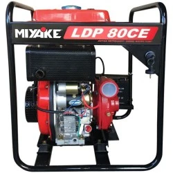 Πετρελαιοαντλία μαντεμένια MIYAKE LDP80CE υψηλής πίεσης 10Hp 3  x3   κατάλληλη και για πυρόσβεση
