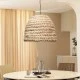 Φωτιστικό κρεμαστό καμπάνα MEKA Boho μονόφωτο 1 x E27 IP20 μπεζ Rattan με διάσταση Μ30 x Π30 x Υ25cm Φωτιστικό κρεμαστό καμπάνα MEKA Boho μονόφωτο 1 x E27 IP20 μπεζ Rattan με διάσταση Μ30 x Π30 x Υ25cm