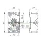 Βάση για ρελέ 11 ποδιών CARLO GAVAZZI ZPD11A