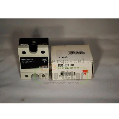 Μονοφασικό SSR ρελέ (SOLID STATE RELAY) RS1A23A2-40 είσοδος 230VAC(+/- 15%) έξοδος ACS1 40A Μονοφασικό SSR ρελέ (SOLID STATE RELAY) RS1A23A2-40 είσοδος 230VAC(+/- 15%) έξοδος ACS1 40A