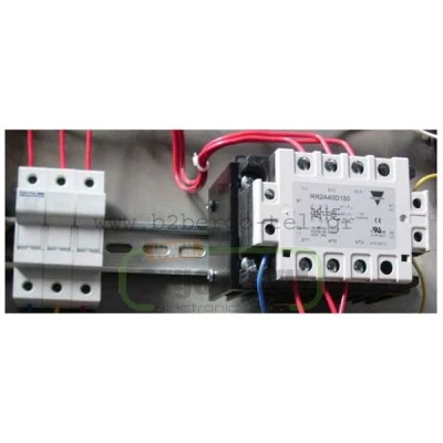Τριφασικό SSR ρελέ (SOLID STATE RELAY) είσοδος 4,5-32VDC έξοδος ACS1 25A/400VAC έξοδος ACS3 5A/400VA