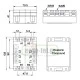 Τριφασικό SSR ρελέ (SOLID STATE RELAY) για κάθε είδους φορτία είσοδος 4,5-32VDC έξοδος ACS1 40A/400V Τριφασικό SSR ρελέ (SOLID STATE RELAY) για κάθε είδους φορτία είσοδος 4,5-32VDC έξοδος ACS1 40A/400V