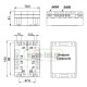 Τριφασικό SSR ρελέ (SOLID STATE RELAY) είσοδος 4,5-32VDC έξοδος ACS1 55A/400VAC έξοδος ACS3 15A/400V