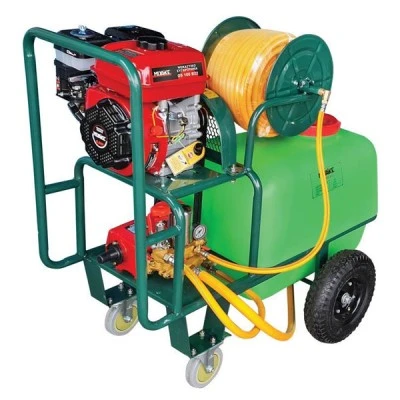 Ψεκαστικό MIYAKE OS-100-B22 6,5Hp 40Bar τετράχρονο με βυτίο 100Lt και πρεσσαριστά άκρα