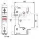 Αντικεραυνικό γραμμής 230/320V AC τύπου 1 (B) 25kA μονοφασικό 1P+N 0,8/1,5kV για φωτοβολταϊκά Αντικεραυνικό γραμμής 230/320V AC τύπου 1 (B) 25kA μονοφασικό 1P+N 0,8/1,5kV για φωτοβολταϊκά
