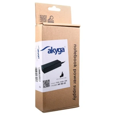 Τροφοδοτικό AKYGA AK-ND-53 για laptop Dell 19,5V/4.62A 90W με βύσμα 4.5x3mm & προστασία από υπέρταση Τροφοδοτικό AKYGA AK-ND-53 για laptop Dell 19,5V/4.62A 90W με βύσμα 4.5x3mm & προστασία από υπέρταση