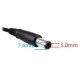 Τροφοδοτικό AKYGA AK-ND-57 για laptop Dell 19,5V 6,7A 130W βύσμα 7.4x5mm με προστασία από υπέρταση