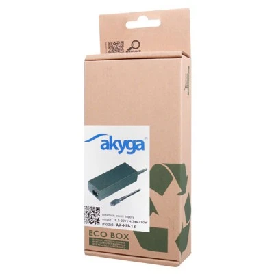 Universal Τροφοδοτικό για laptop 90W AKYGA AK-NU-13 με αυτόματη επιλογή τάσης εξόδου