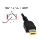 Τροφοδοτικό για laptop AKYGA AK-ND-29 LENOVO 20V 4,5A 90W με square yellow βύσμα